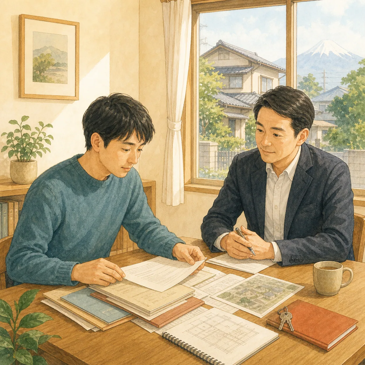 権利証や重要書類が家財に埋もれていたの相談場面1
