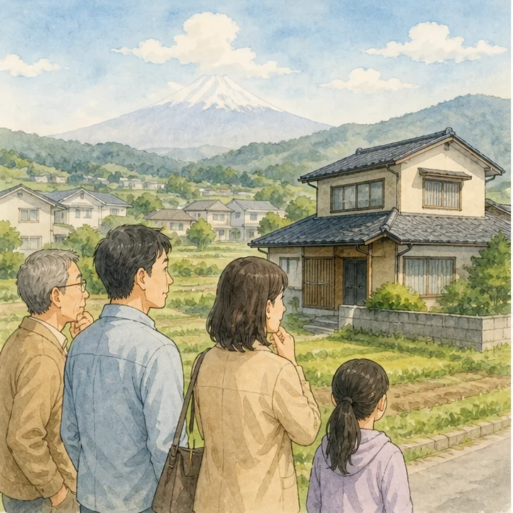 市街化調整区域の実家の相談場面1